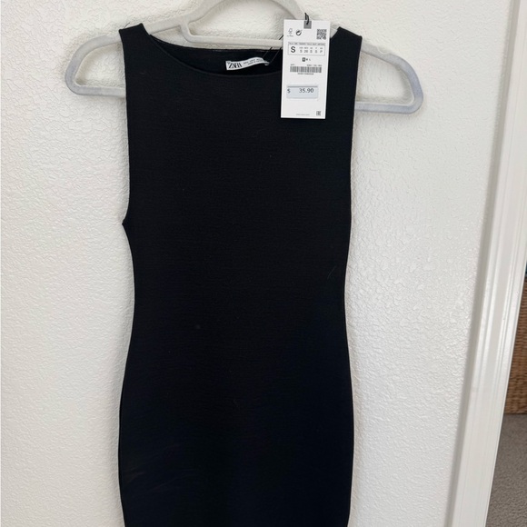 Zara Classic Black Mini Dress - Picture 1 of 3